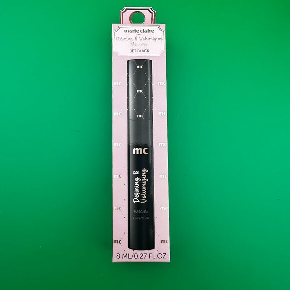 MARIE CLAIRE PARIS- DELINING & VALUMIZING MASCARA - JET BLACK, EXP: 07/24/2027 - Picture 1 of 3